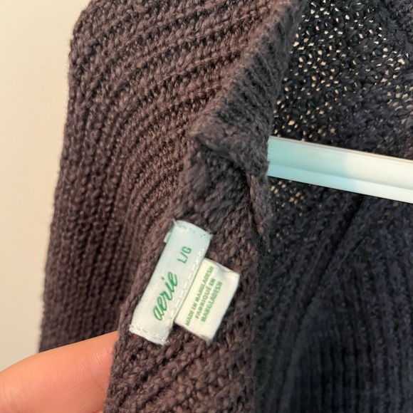 Aerie Cross-back Knit Sweater - Picture 4 of 4